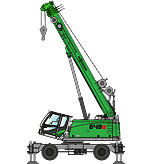 643Telescopic cranes